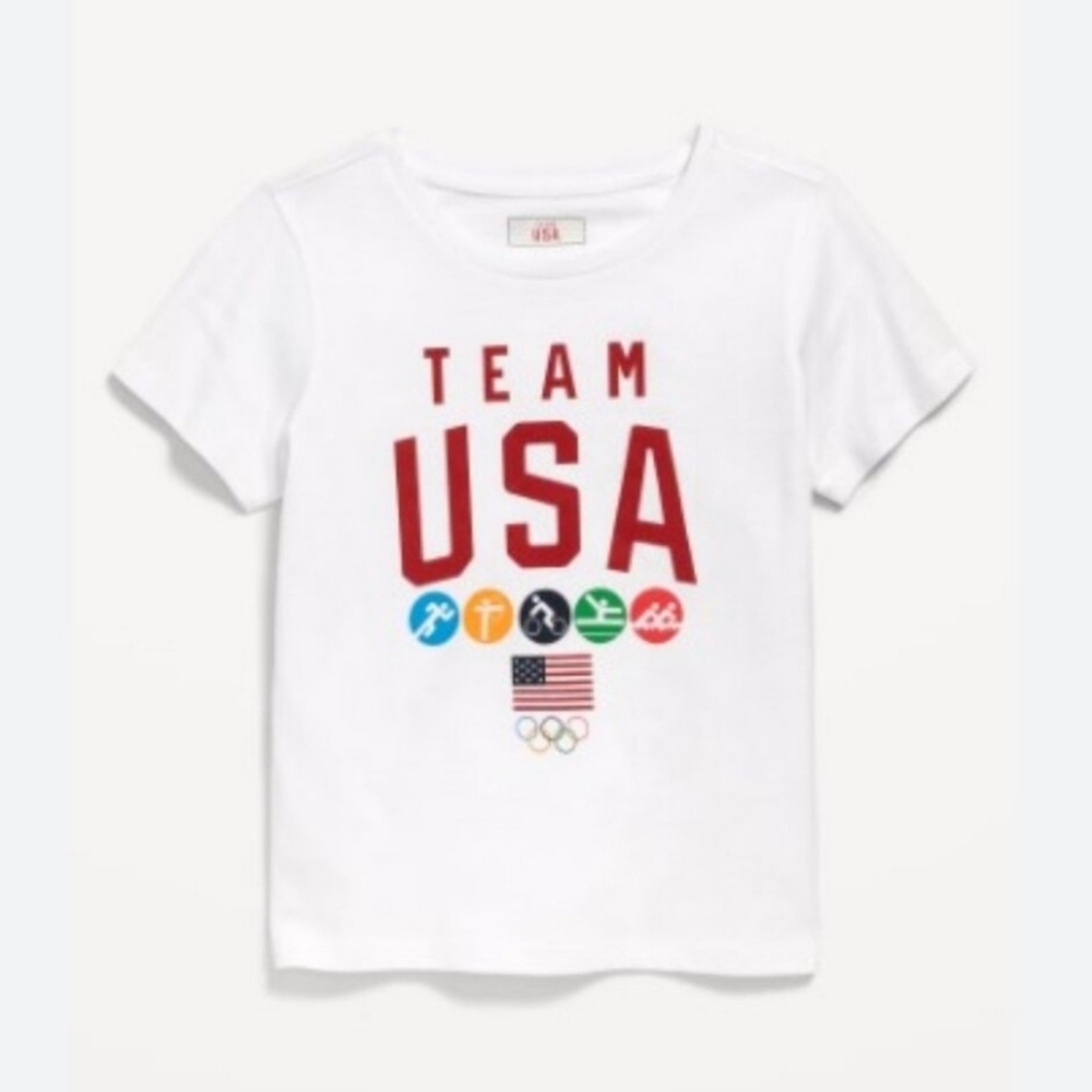 Team USA girls tee